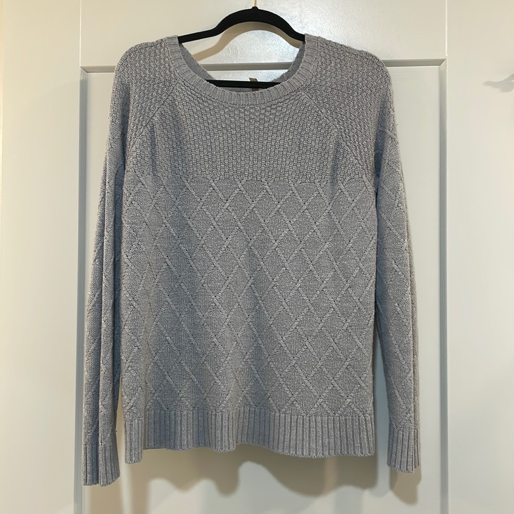 Gray sweater